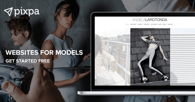 websites for models Pixpa