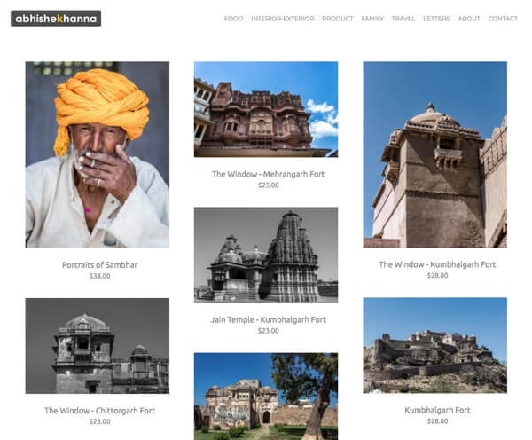Abhishek Khanna Portfolio Website Examples