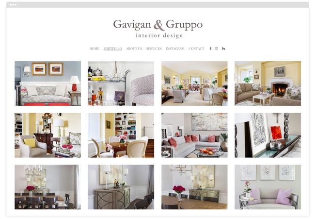 Gavigan and Gruppo Architecture Portfolio Website