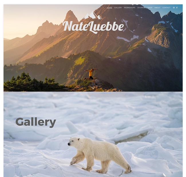 Nate Luebbe's Nature & Wildlife Photography Website