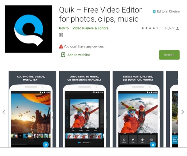 Quick - our choice of best photo editing app