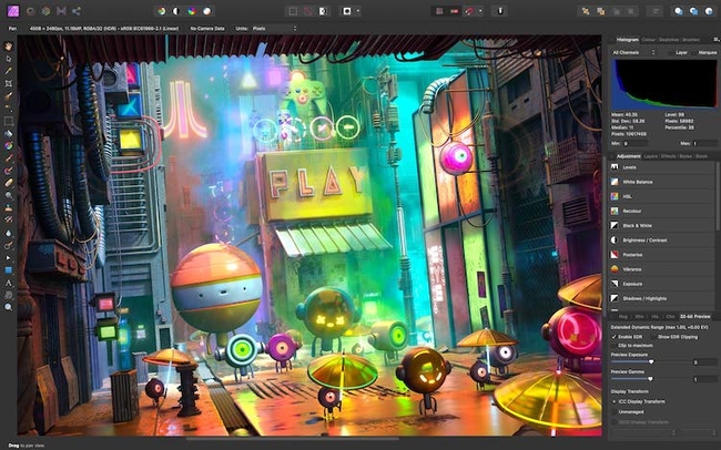 Affinity Photo - best drawing app for iPad