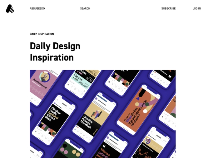 Abduzeedo Design Blog