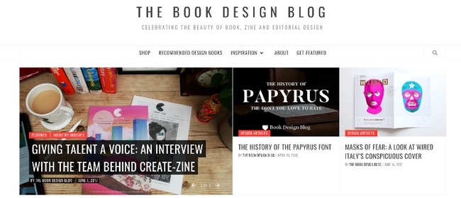 The Book Design Blog