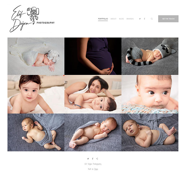 Elif Dogan Portfolio Website Examples