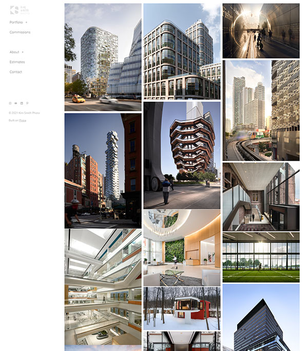 Kimberly Smith  - Architectural photography website - pixpa