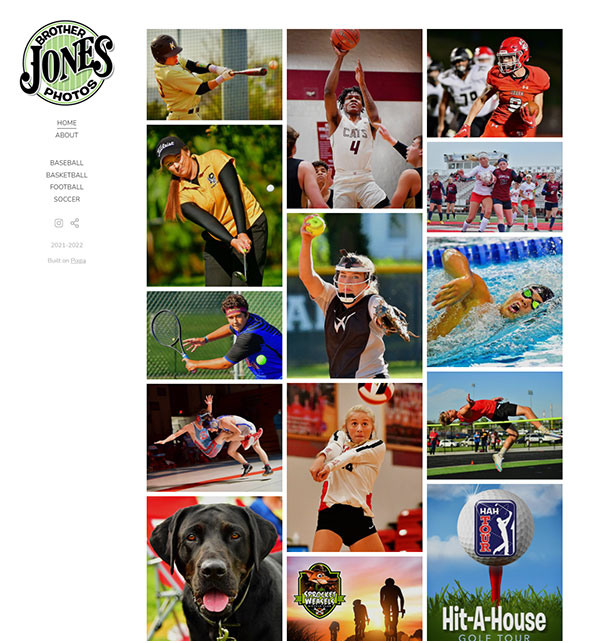 Don Jones - sports photography website - Pixpa
