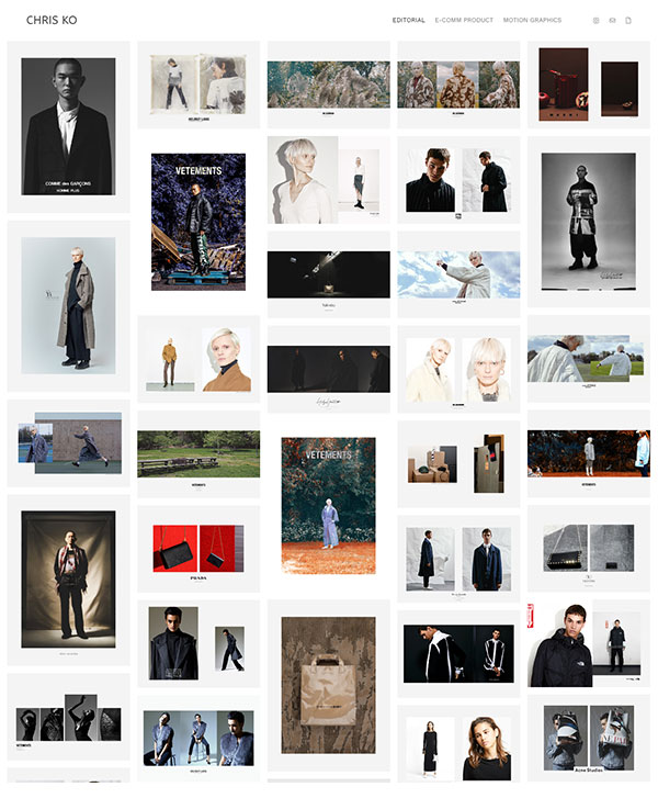 Chris Ko - Photographer portfolio website - Pixpa