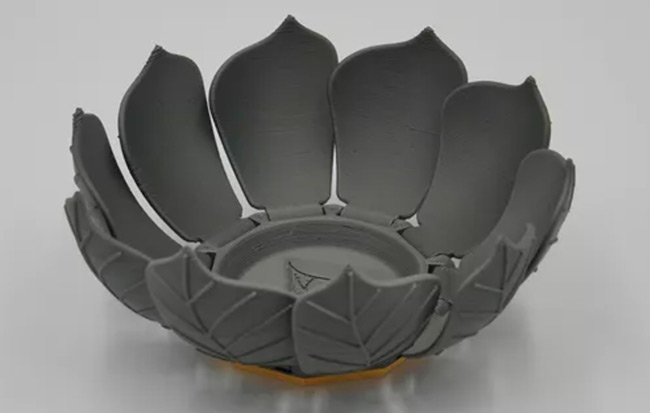 Folding leaf bowl 3D printing