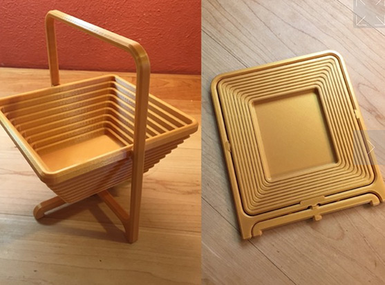 Collapsible Basket 3D printing