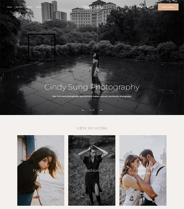 Cindy - Professional photographer specialized in fashion, beauty and lifestyle photography - Pixpa