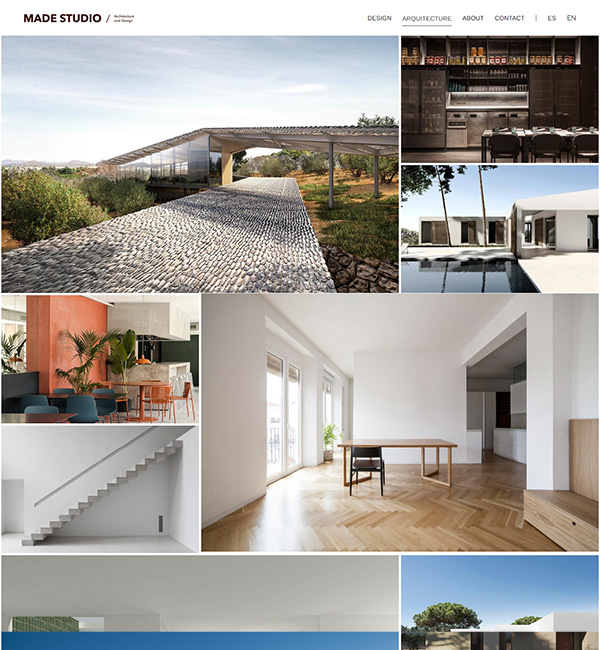 Made Architects Portfolio Website Examples