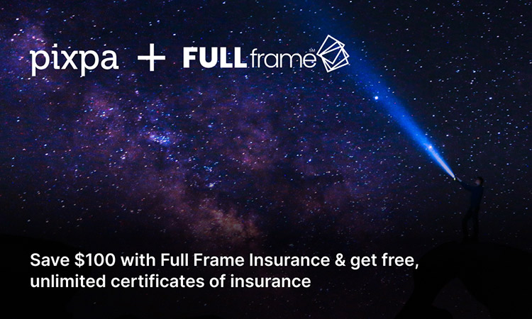 Save $100 with Full Frame Insurance & get free, unlimited certificates of insurance