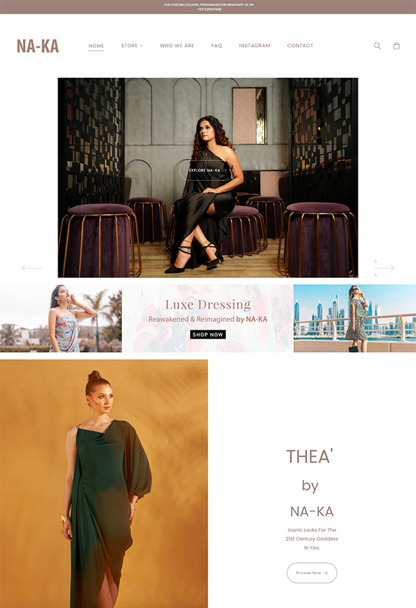 Naina Seth Portfolio Website Examples