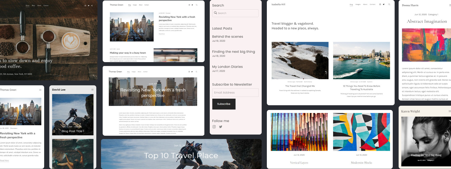 Showcase your blog portfolio